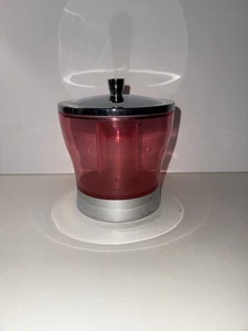 Interdesign Porta Palline di Cotone e Tampone di Cotone Vanità Mirtillo - Foto 1 di 6