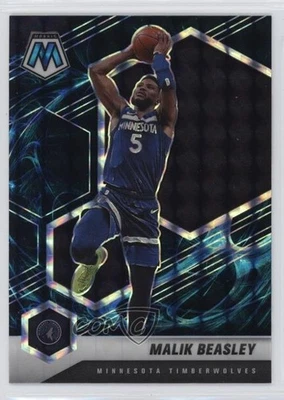 2020-21 Panini Mosaic Genesis Mosaic Prizm Malik Beasley #162 - Image 1 of 2