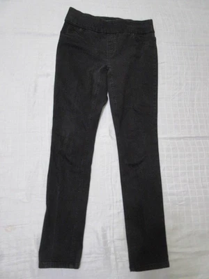 Pantalones de mezclilla Chico's Perfect Stretch NEGROS 2 bolsillos largos, talla 00, ¡ex! Foto 1 de 4