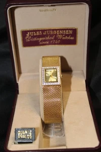 Reloj de cuarzo Jules Jurgensen para mujer con diamantes - Imagen 1 de 5