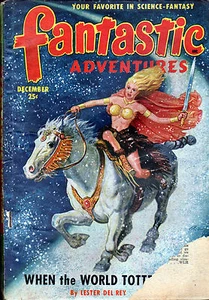 FANTASTIC ADVENTURES Pulp Magazine Dec 1950 - Picture 1 of 2