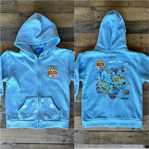 Tokyo Disney Resort Toy Story Hotel Zip Hoodie Kids Youth US Sz S 6 Japan Sz 120 - Picture 1 of 17