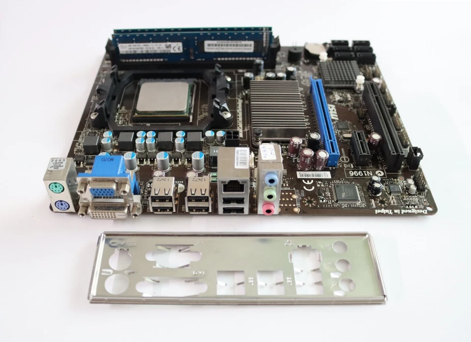 MSI 760GM-P23 (FX) Mainboard Sockel PGA AM3+ Bundle m. CPU RAM Zub. #7842 - Bild 1 von 1