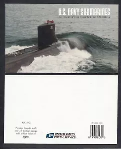 US Scott BK 279 U.S. Navy Submarines Booklet. 2 Shts of 5 Total FV is $9.80 - Picture 1 of 2