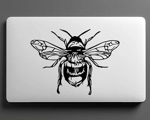 Bee Vinyl Decal – Realistic Silhouette Die Cut, Australian Made Bee Sticker - Picture 1 of 42