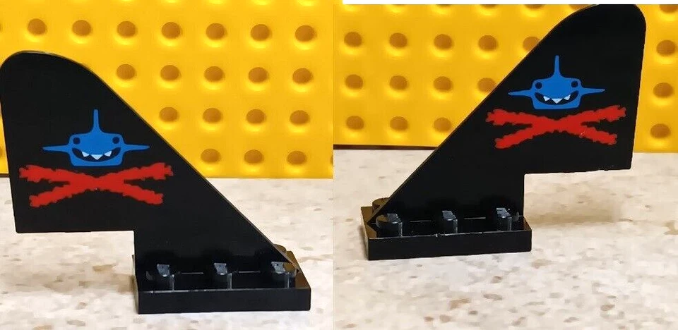 LEGO Aqua Shark Fin Big X Airplane Seaplane Explorer Deep Sea Ocean Floor Divers - Image 1 of 1