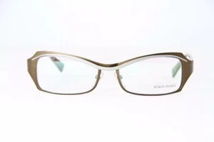 New ALAIN MIKLI Eyeglasses AL1117 Brown / Gray Authentic Optical Frames - Picture 1 of 4
