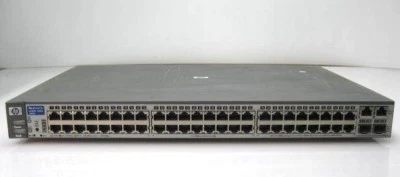 HP J4899A Procurve 48 Port Ethernet Switch 2650 w/ 2 x Gigabit Ports - Image 1 of 4
