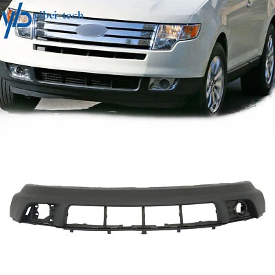 Primed Front Bumper Cover For 2007-2010 Ford Edge Lower With Fog Light Holes Foto 1 de 4