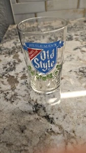 Vintage Heilemans Old Style Beer Glass  4 Inches Tasting Glass - Picture 1 of 3