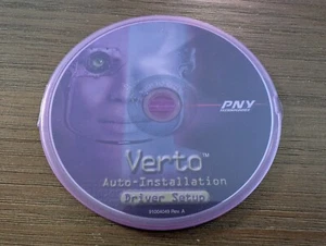 PNY Technologies Verto Replacement Driver Software Setup Installation CD Disc - Photo 1/2