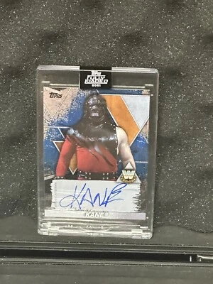 2021 Topps Fully Loaded Wwe  Kane Auto /25 - Image 1 of 2