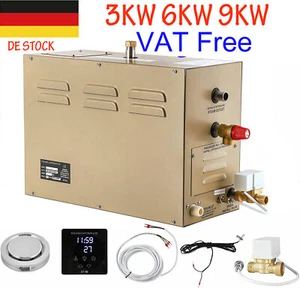 3/6/912KW Shower Steam Generator 35-55℃ Bath Sauna Steam Generator Bathroom 220V - Picture 1 of 21