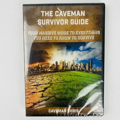 The Caveman Survivor Guide DVD Caveman Chris Everything You Need to Survive- NEW - Image 1 of 2
