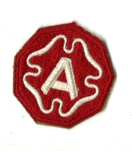 Ninth Army White Back Patch Europe Bulge Germany - Picture 1 of 2