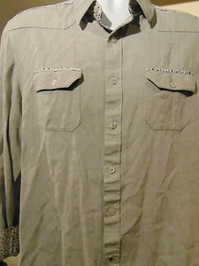 English Laundry Men's Shirt with Flip Cuffs Large  - Bild 1 von 8