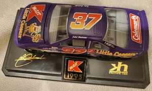 USED VINTAGE 1:24 Diecast BANK John Andretti #37 FORD NASCAR Racing Champions 95 - Picture 1 of 24