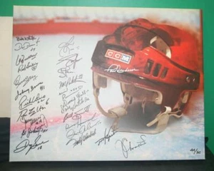 2015 Heritage Hockey Classic Team Canada '72 Signed Limited Edition Canvas - Bild 1 von 7