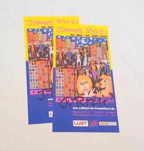 JAMES RIZZI (+), original signed Photo 13x18 cm FLYER FRANKFURT MUSEUM - Bild 1 von 1