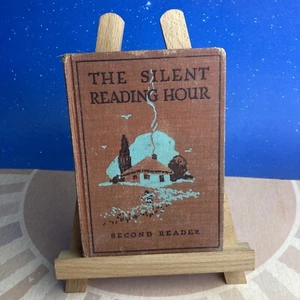 The Silent Reading Hour ~ zweiter Leser ~ VINTAGE! 1925 Hardcover ~ Buswell & Wheeler - Bild 1 von 16