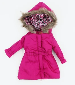 Our Generation Pink Hooded cotton jacket Fits 18'' American Girl doll clothes