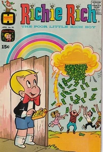 RICHIE RICH Vol. 1 Nr. 92 April 1970 Harvey Comics Bronzezeit guter Zustand - Bild 1 von 3
