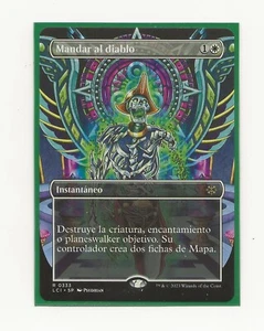 GET LOST Showcase Caverns of Ixalan LCI Magic 0333 Español NM Mandar al Diablo - Imagen 1 de 1