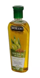 Hemani Olive Hair Oil 200ml / With Almond - Picture 1 of 2
