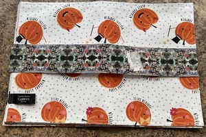 New Cynthia Rowley 4 Halloween Trick or Treat Pumpkin Placemats Set Of 4 - Picture 1 of 5