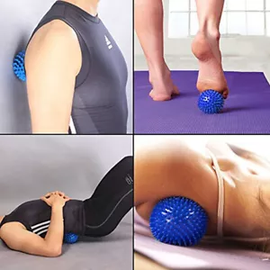 3 x Spiky Balls Set Massage ball Spikey Pilates Trigger Point Release Massager - Picture 1 of 5