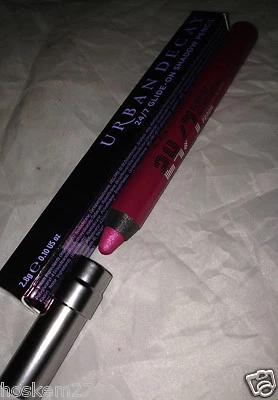 Lápiz de sombra Urban Decay 24/7 deslizante *RUIDO* rosa con Sh. plateado Tamaño completo nuevo en caja Foto 1 de 4