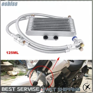 For Honda CB CG 100CC - 250CC 125ml Motorcycle Oil Cooler Cooling Radiator Kit - Picture 1 of 6