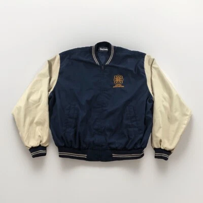 Chaqueta King Louie Hombre 2XL Azul Beige Cremallera Completa Manga Larga  Foto 1 de 4