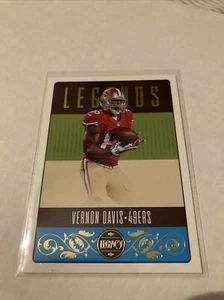 2023 Legacy Football Legends #149 Vernon Davis 49ers - Picture 1 of 1