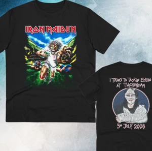 Iron Maiden I Tried To Tackle Eddie At Twickenham T-shirt - Picture 1 of 1