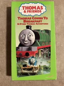 VHS Thomas & Friends-Thomas Comes To Breakfast & Other Thomas Adventures-Tested - Picture 1 of 3