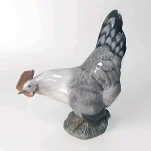 Hen Royal Copenhagen 6" Chicken Figurine 1024 *as-is Please Read - Picture 1 of 14