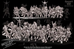 Elfi Neri - Furies Pronte Per La Battaglia Elfi Neri - Picture 1 of 3