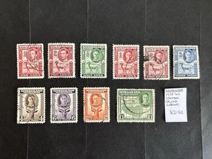 Somaliland 1938-42 X10 Used (1R a bit battered) - Picture 1 of 1