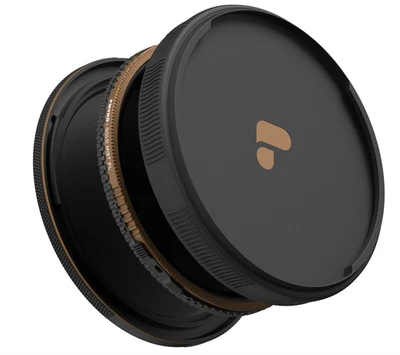 PolarPro McKinnon Chroma 77mm Gold Mist VND/PL 2-5 Stop Filter - Image 1 of 3