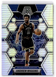2022-23 Panini Mosaic Andrew Wiggins #40 Silver Golden State Warriors - Foto 1 di 2