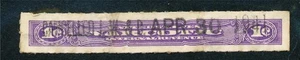 RJA 42b narcotic stamp no faults .....161343 - Picture 1 of 1