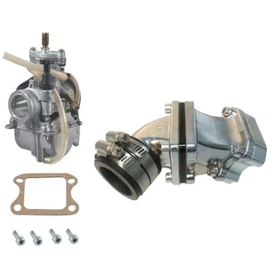 Dio Reed Valve Kit &carburetor fit 66cc 80cc 2 Stroke Engine Motorized Bike - Picture 1 of 7