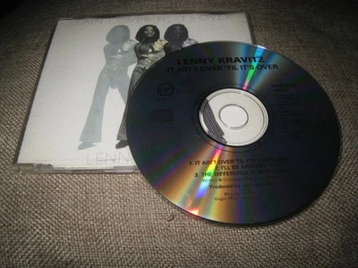 LENNY KRAVITZ IT AIN'T OVER 'TIL IT'S OVER USED NINETIES R&B SOUL UK CD SINGLE. Foto 1 de 2