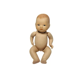 Vintage Miniatur Biskuit Bye Lo Baby Puppe gemarkt Grace S. Putnam Germany Repro 5" A - Bild 1 von 7