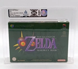 Zelda Majoras Mask Nintendo 64 N64 Graded 85 Kein VGA, WAtA Pixel - Bild 1 von 10