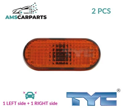 INDICATOR LIGHT BLINKER LAMP PAIR LATERAL INSTALLATION 18-3585-15-2 TYC 2PCS NEW - Image 1 of 4