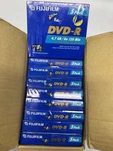 Pack de 40 DVD-R Fujifilm 4,7 Go 120 min - Boîtiers scellés - Enregistrement DVD / DVD-R - Photo 1/5