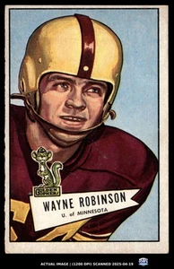 1952 Bowman Large WAYNE ROBINSON Philadelphia Eagles RC NM - Picture 1 of 2