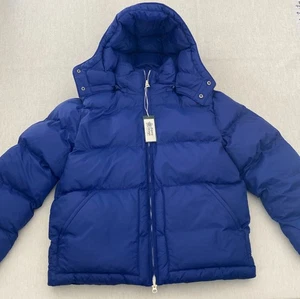 Alpine Design 1962 gefütterte Jacke Herren Medium spaceblau wasserabweisend neu mit Etikett - Bild 1 von 14